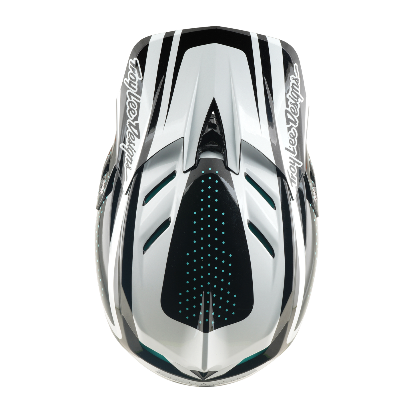Kask rowerowy TROY LEE DESIGNS D4 POLYACRYLITE MIPS THE LINE Charcoal/White