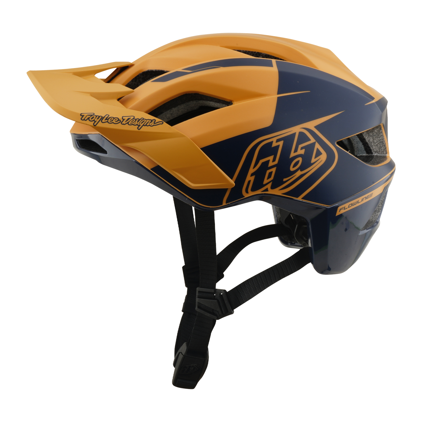 Kask MTB TROY LEE DESIGNS FLOWLINE SE MIPS HYDRO musztardowy/czarny