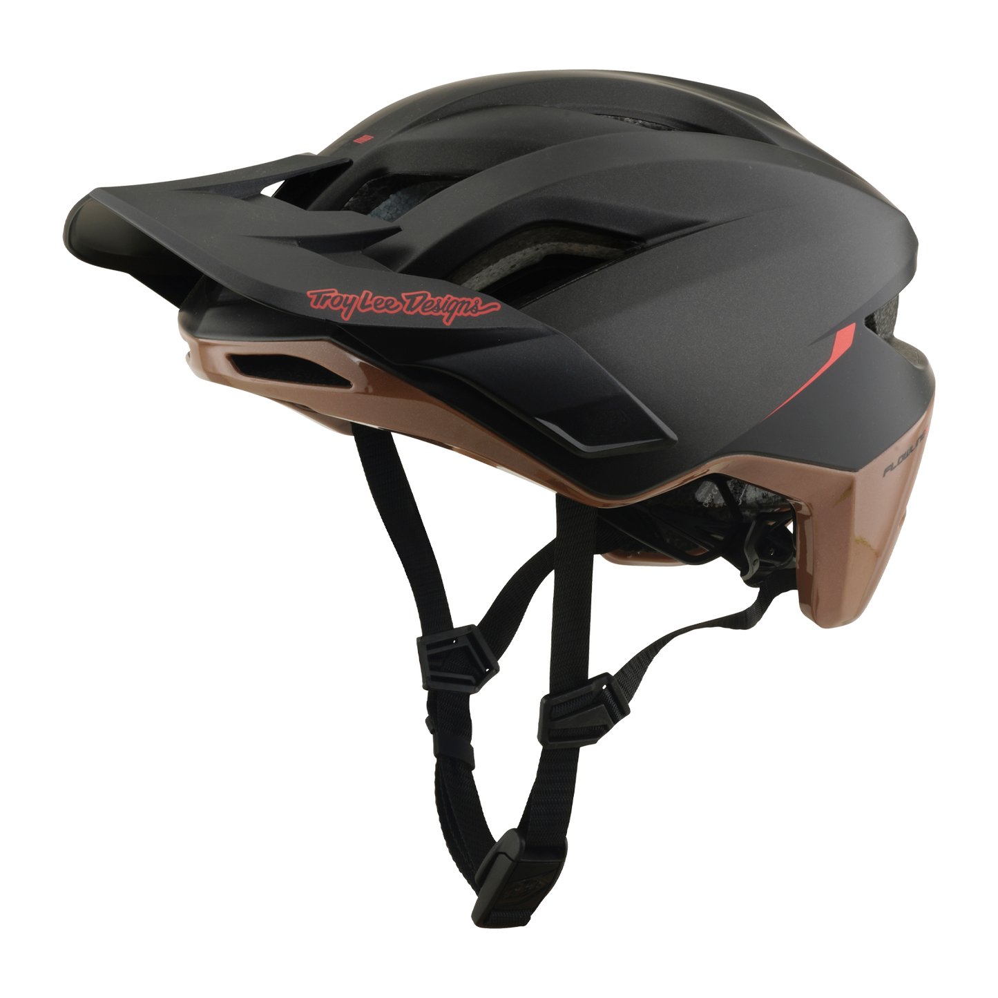Kask MTB TROY LEE DESIGNS FLOWLINE SE MIPS STACKS czarny/brązowy