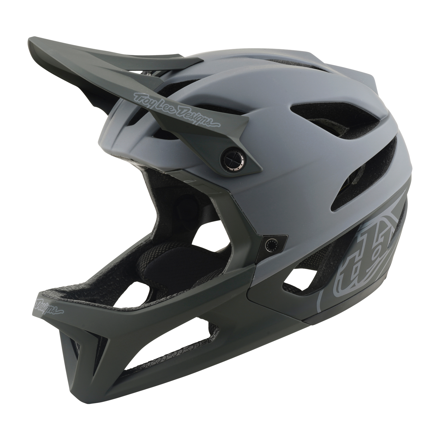 Kask MTB TROY LEE DESIGNS STAGE MIPS DRONE szary
