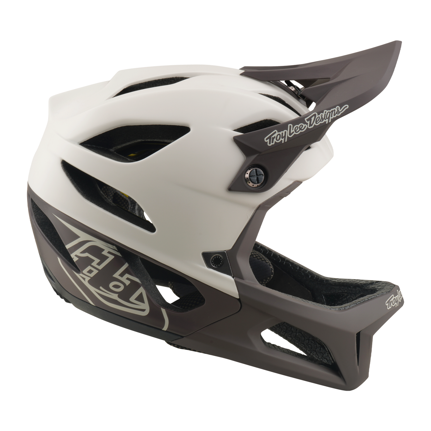 Kask MTB TROY LEE DESIGNS STAGE MIPS DRONE PUMICE biały