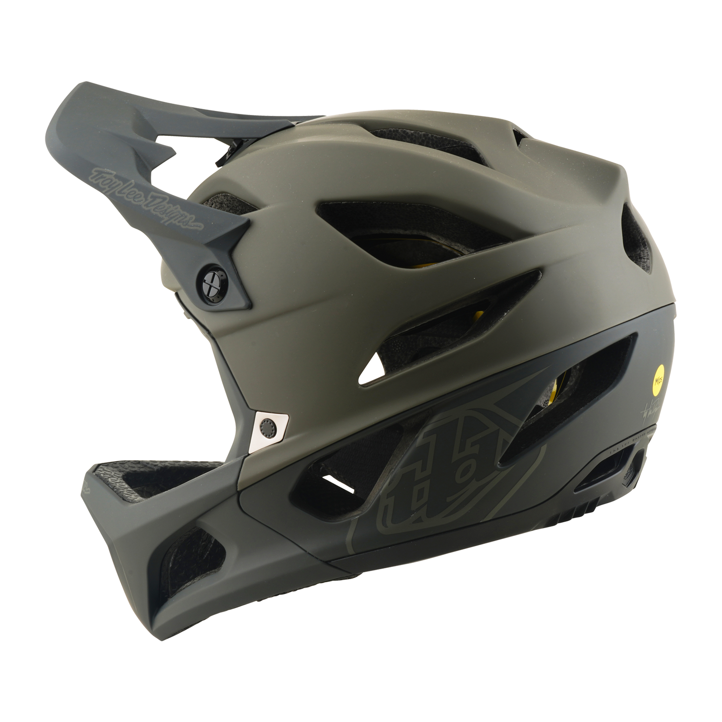Kask MTB TROY LEE DESIGNS STAGE MIPS DRONE TARMAC szary