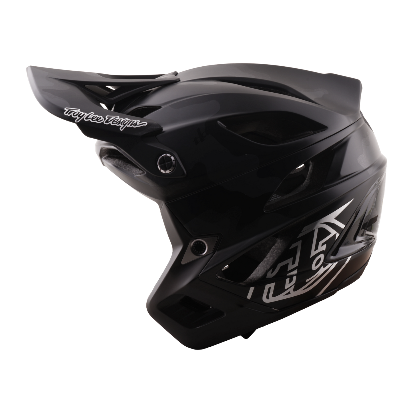 MTB helmet TROY LEE DESIGNS STAGE STUNT SPLIT Black Camo