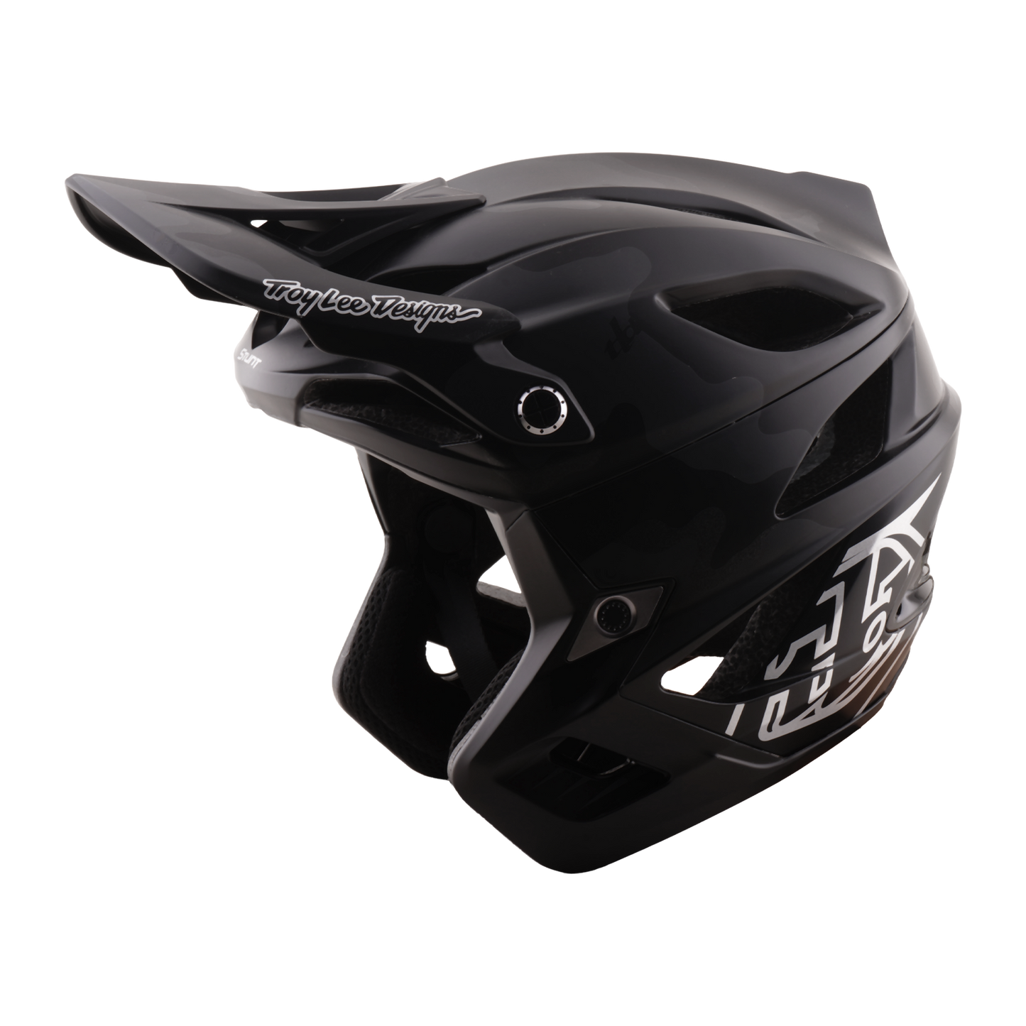 MTB helmet TROY LEE DESIGNS STAGE STUNT SPLIT Black Camo