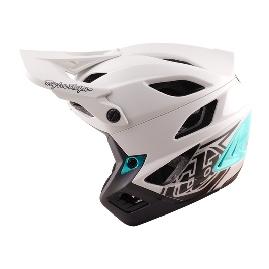 Kask MTB TROY LEE DESIGNS STAGE STUNT DRONE PUMICE szary/zielony