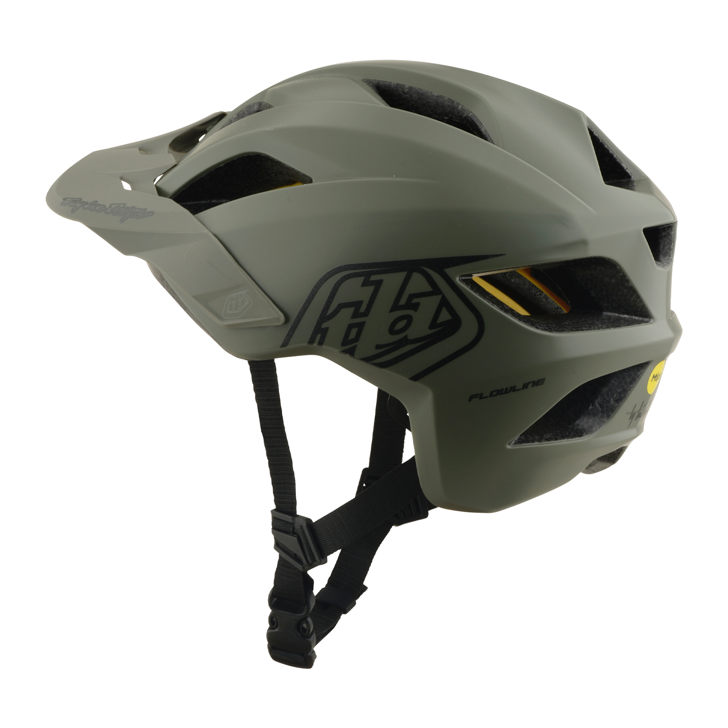 Kask MTB TROY LEE DESIGNS FLOWLINE POINT MIPS Junior Khaki