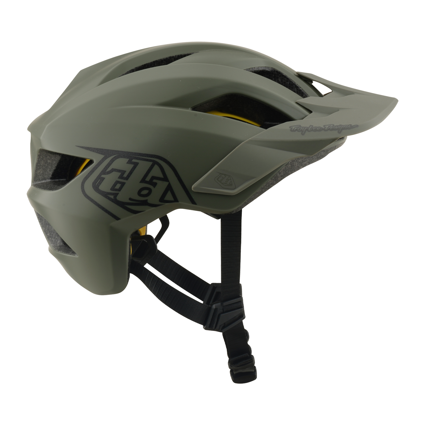 Kask MTB TROY LEE DESIGNS FLOWLINE POINT MIPS Junior Khaki