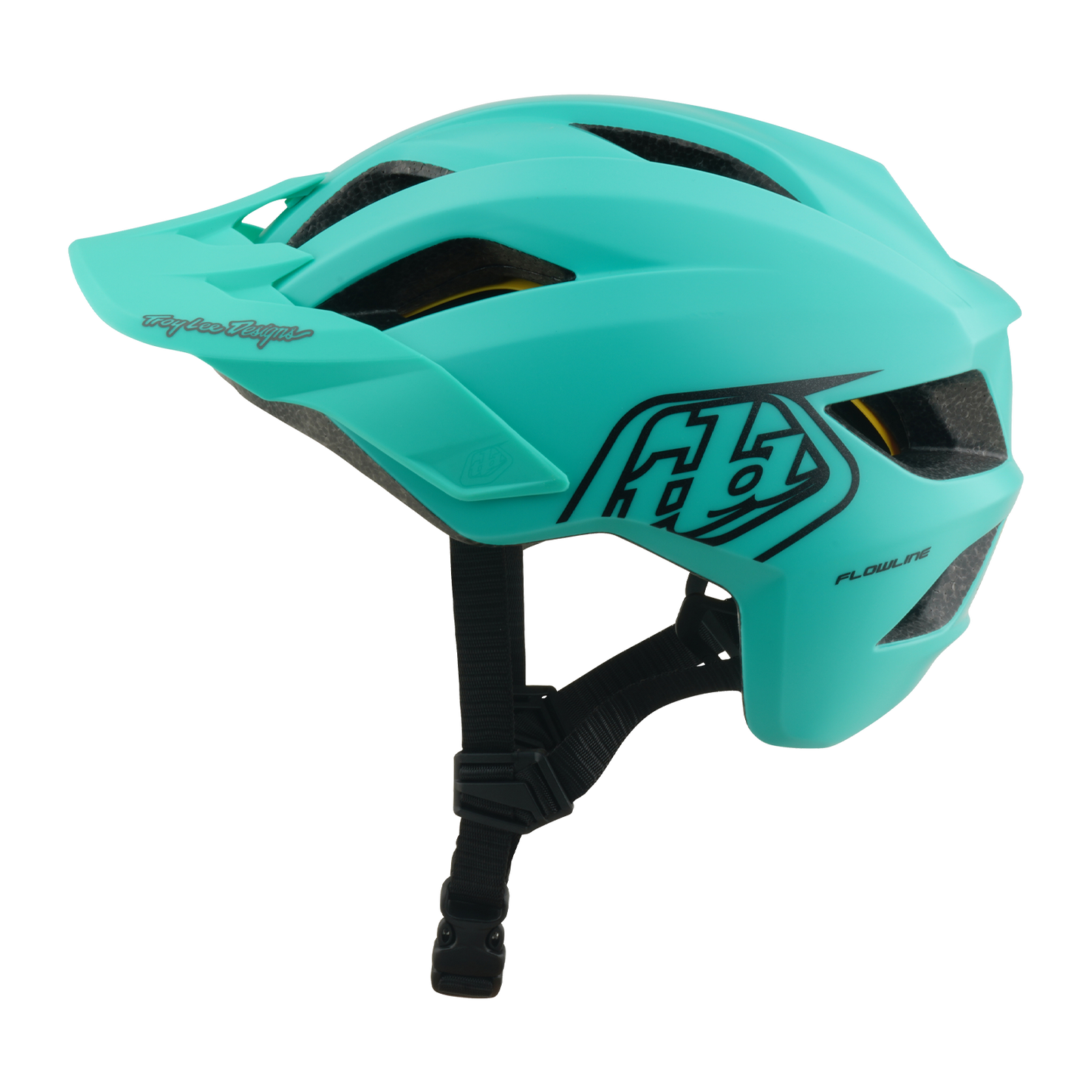MTB helmet TROY LEE DESIGNS FLOWLINE POINT MIPS Junior Charcoal/Green