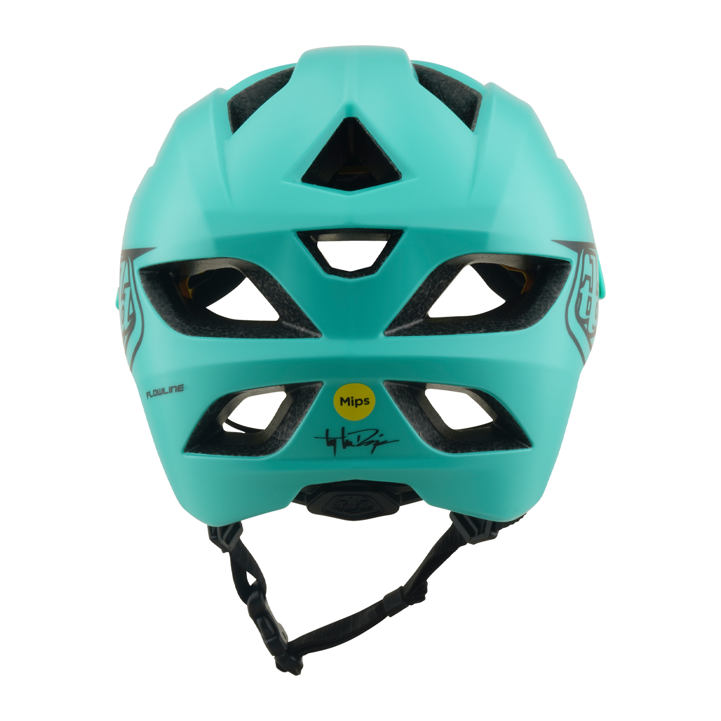 MTB helmet TROY LEE DESIGNS FLOWLINE POINT MIPS Junior Charcoal/Green