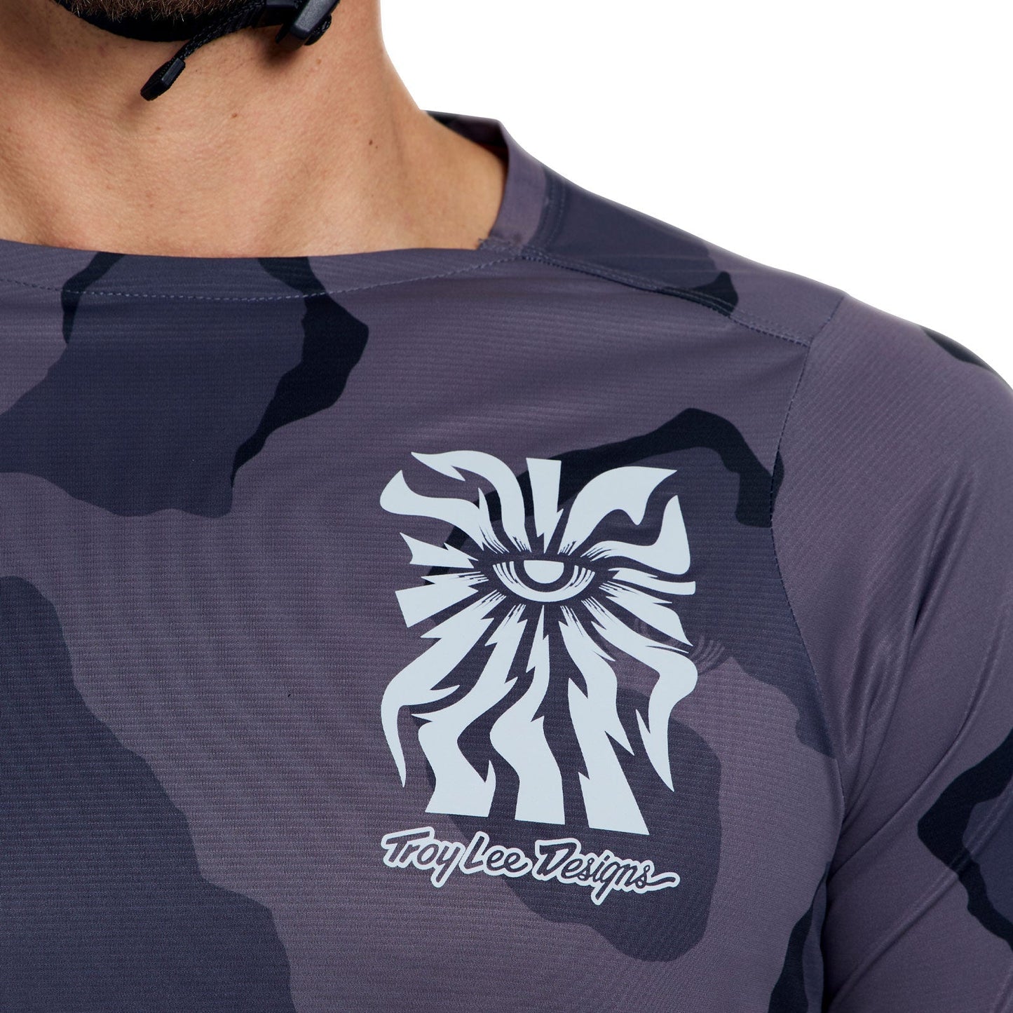 Koszulka z długim rękawem TROY LEE DESIGNS SKYLINE PRO FLOW CAMO Carbon