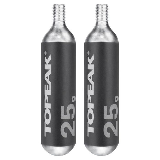 Gwintowane naboje CO2 TOPEAK 25 g (2 sztuki)