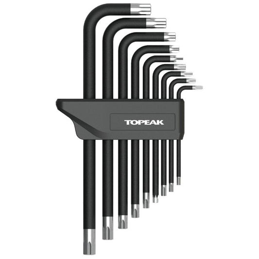 Set of 9 TOPEAK DX Torx wrenches