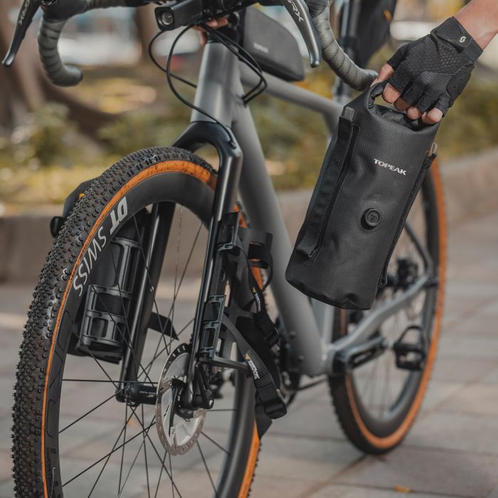 Torba na widelec TOPEAK DRYBAG 4 L Czarny