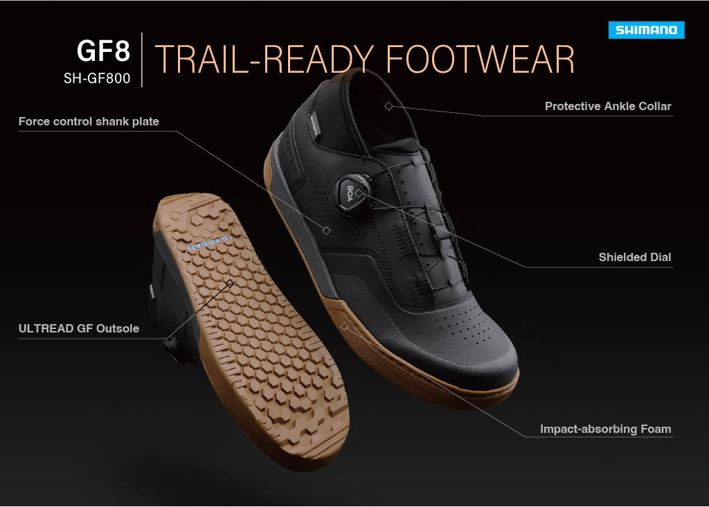 Buty MTB SHIMANO GF800 biały