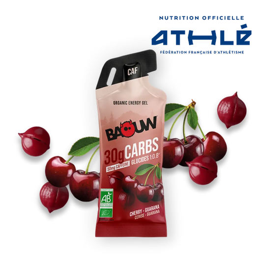 Żel Energetyczny BAOW (44g) Cytryna/Wiśnia/Guarana Kofeinowy