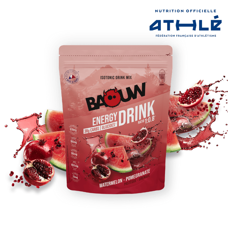 BAOUW ISOTONIC Energy Drink (585g) Arbuz/Granat