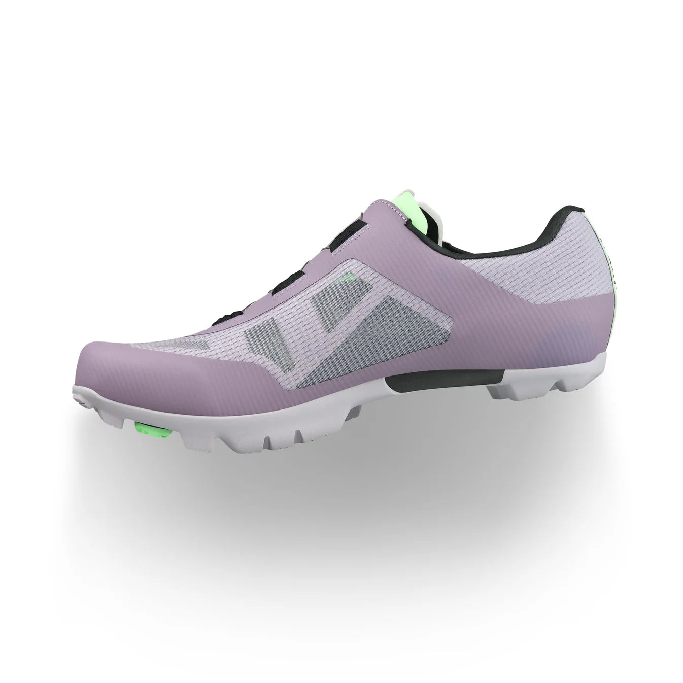 Buty do kolarstwa górskiego XC/gravel FIZIK VENTO PROXY WIDE, kolor lawendowy/zielony