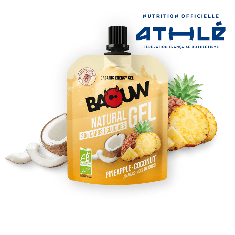 BAOUW ORGANIC Pineapple/Coconut Energizing Gel (85g)