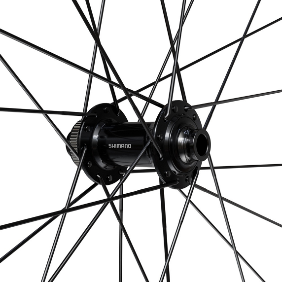 Przednie koło SHIMANO GRX WH-RX180 700c przystosowane do zastosowania bezdętkowego (centralna blokada)