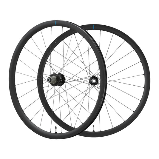 Para kół SHIMANO GRX WH-RX880 700c przystosowanych do zastosowania bezdętkowego (centralna blokada)
