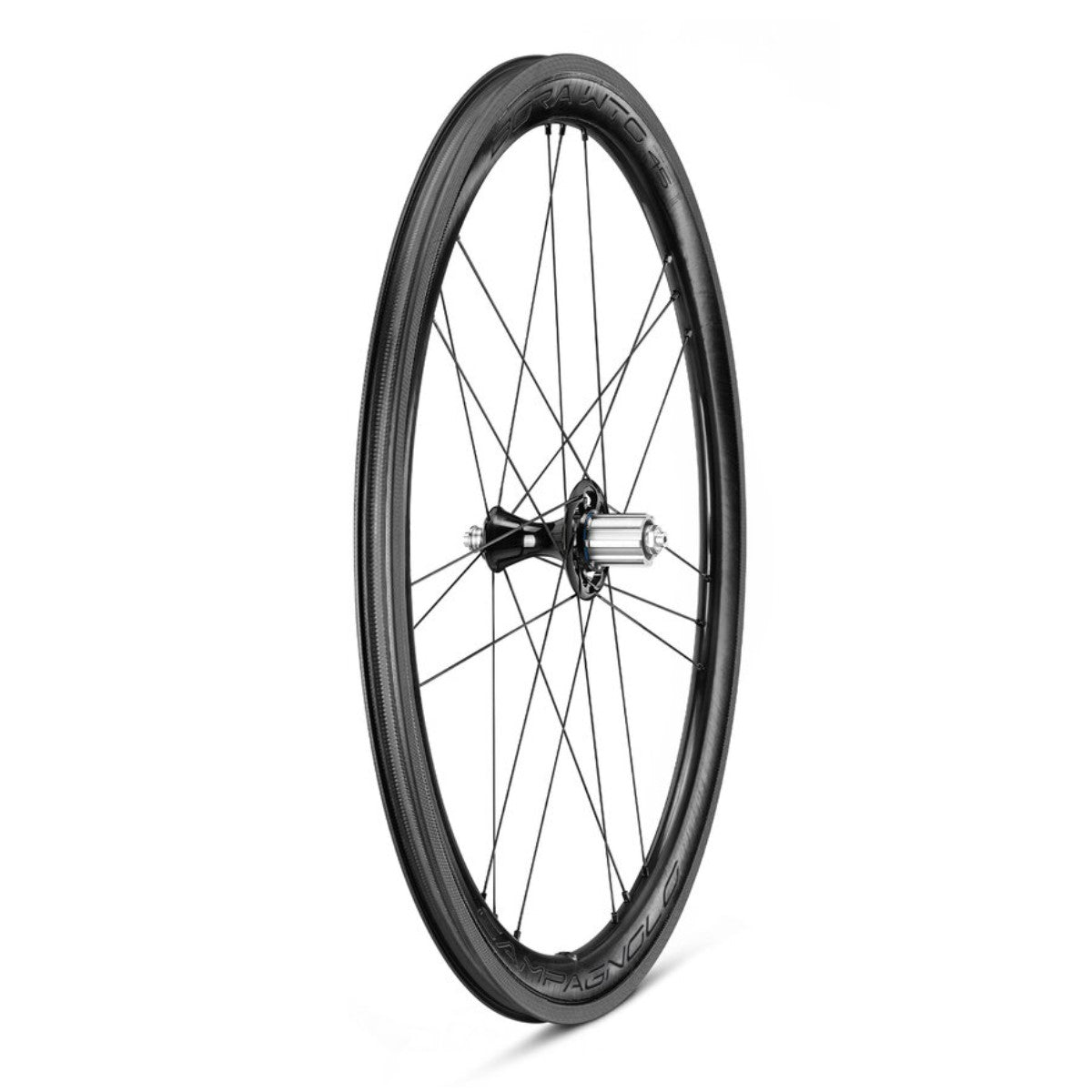 CAMPAGNOLO BORA WTO 45 DARK LABEL Tylne koło z oponami