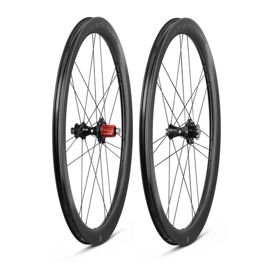 Para chromowanych kół CAMPAGNOLO BORA ULTRA WTO 45 DB 2WF C23