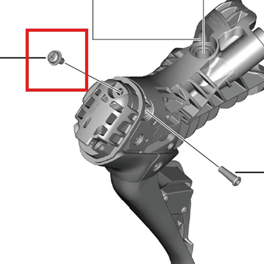 Śruba pokrywy akumulatora SHIMANO do dźwigni ST-R9270/R8170/R7170