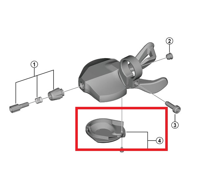 SHIMANO U6000 Right Lever Cover