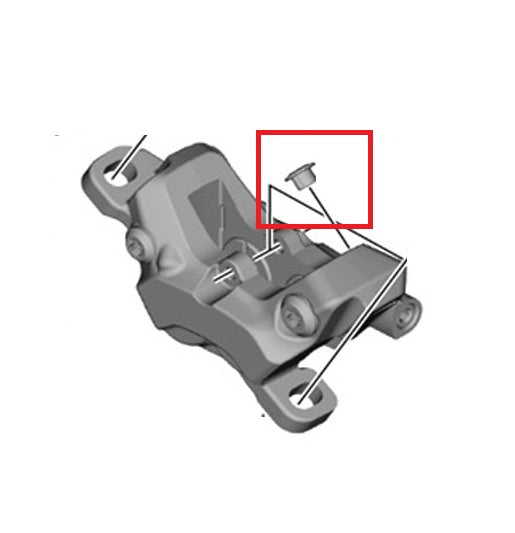 Zaślepka śruby odpowietrzającej SHIMANO BR-R9270/8170/7170