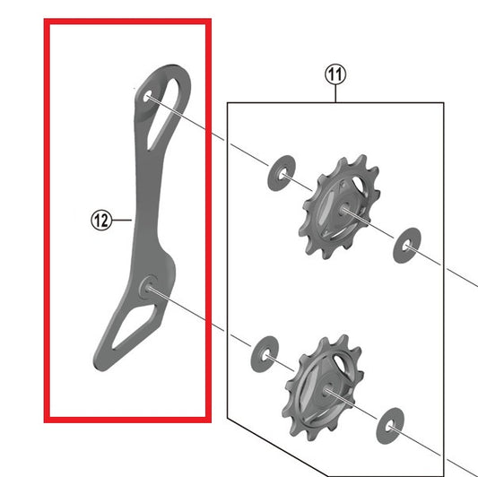 SHIMANO RD-R9250 Internal Clevis