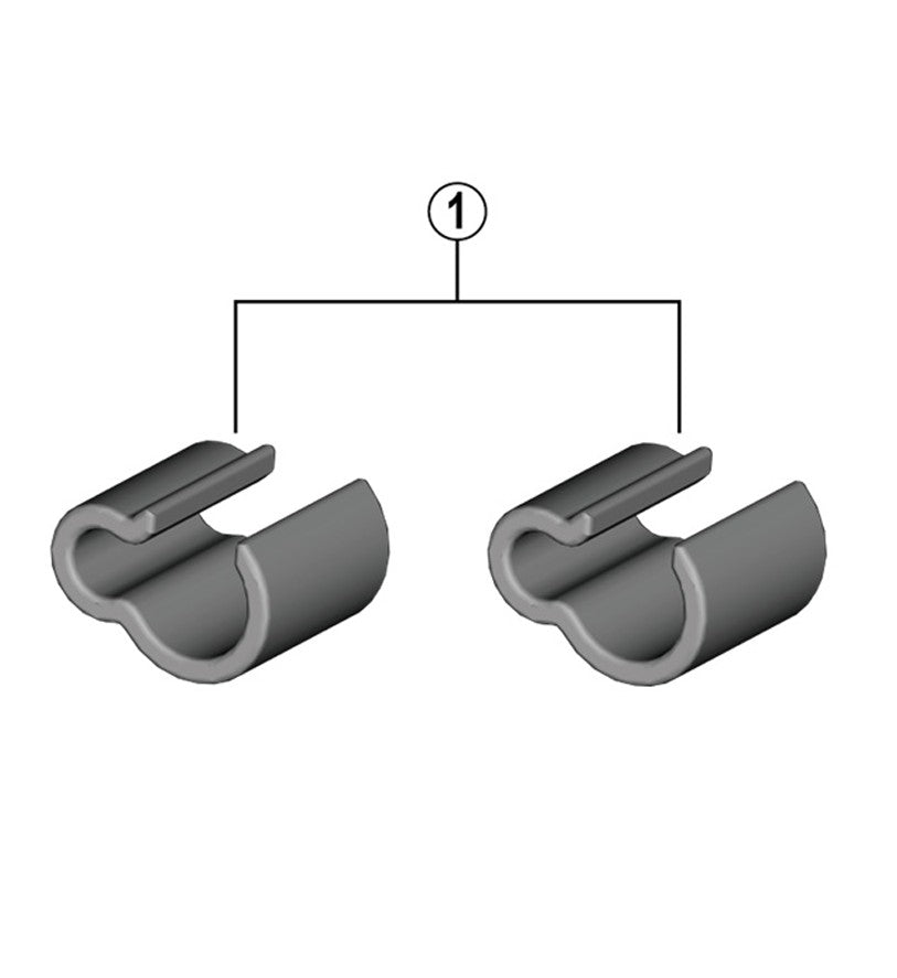 Klipsy do kabli SHIMANO EW-WU111 (2 sztuki)
