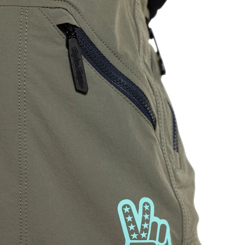 TROY LEE DESIGNS YOUTH SKYLINE TRAIL MONO Junior Spodenki Khaki