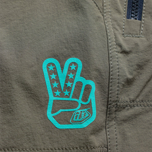 TROY LEE DESIGNS YOUTH SKYLINE TRAIL MONO Junior Spodenki Khaki