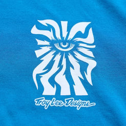 TROY LEE DESIGNS SKYLINE RIDE ONE EYE AERO Junior Jersey z krótkim rękawem niebieski