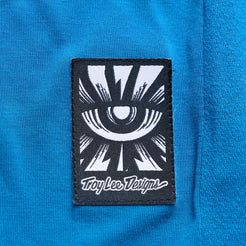 TROY LEE DESIGNS SKYLINE RIDE ONE EYE AERO Junior Jersey z krótkim rękawem niebieski