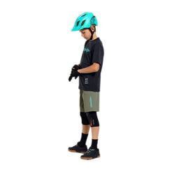 TROY LEE DESIGNS SKYLINE RIDE SIGNATURE Junior Short Sleeve Jersey Black/Green