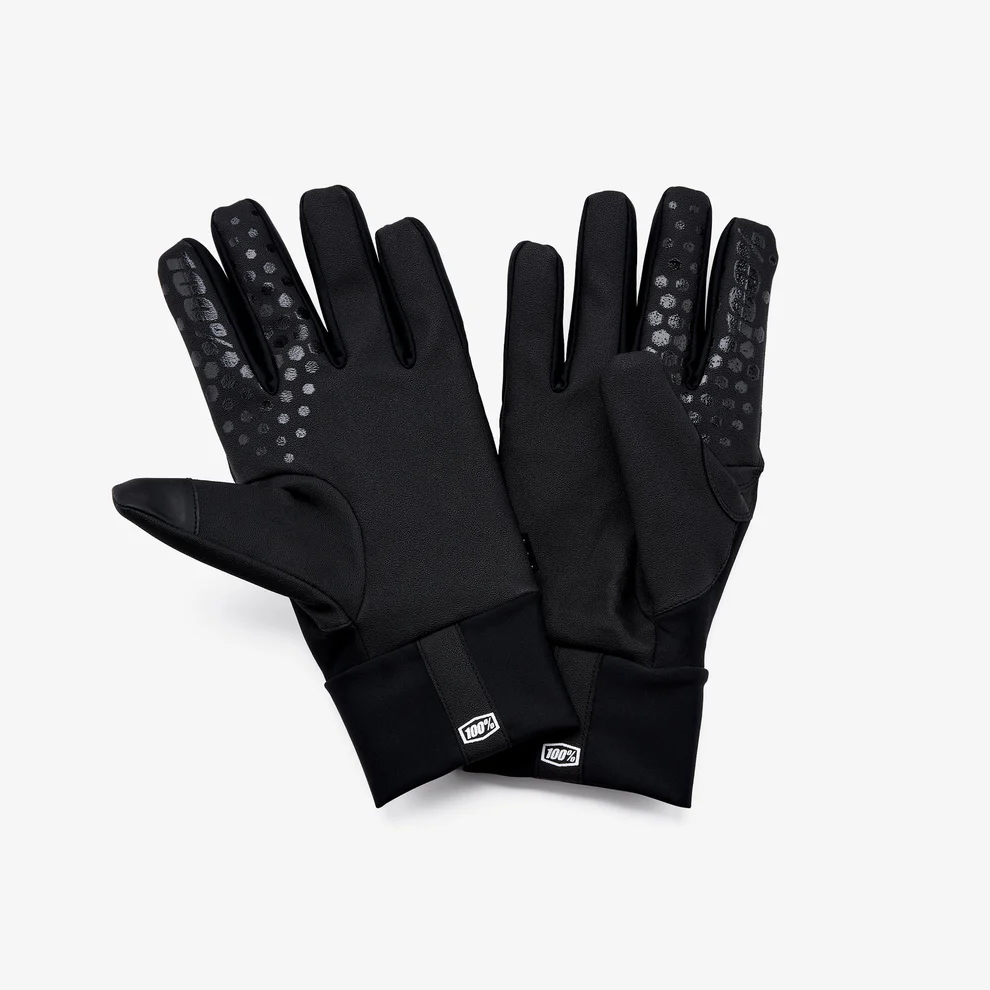 Rękawiczki 100% HYDROMATIC BRISKER Czarny/Szary