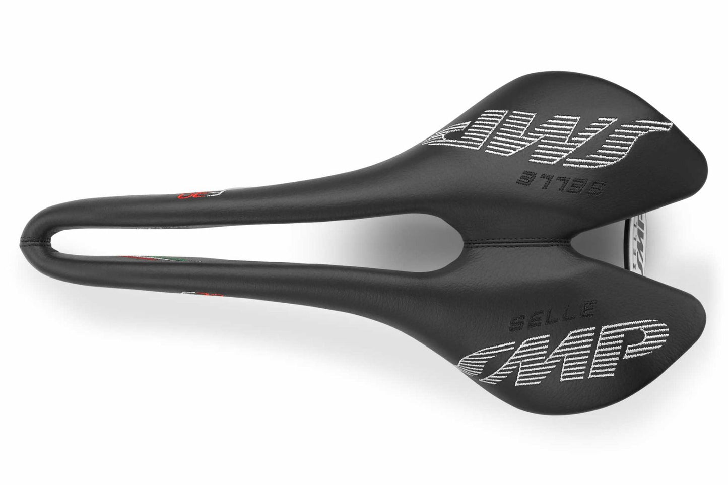 Saddle SMP F30 Width 149mm Black stainless steel rails