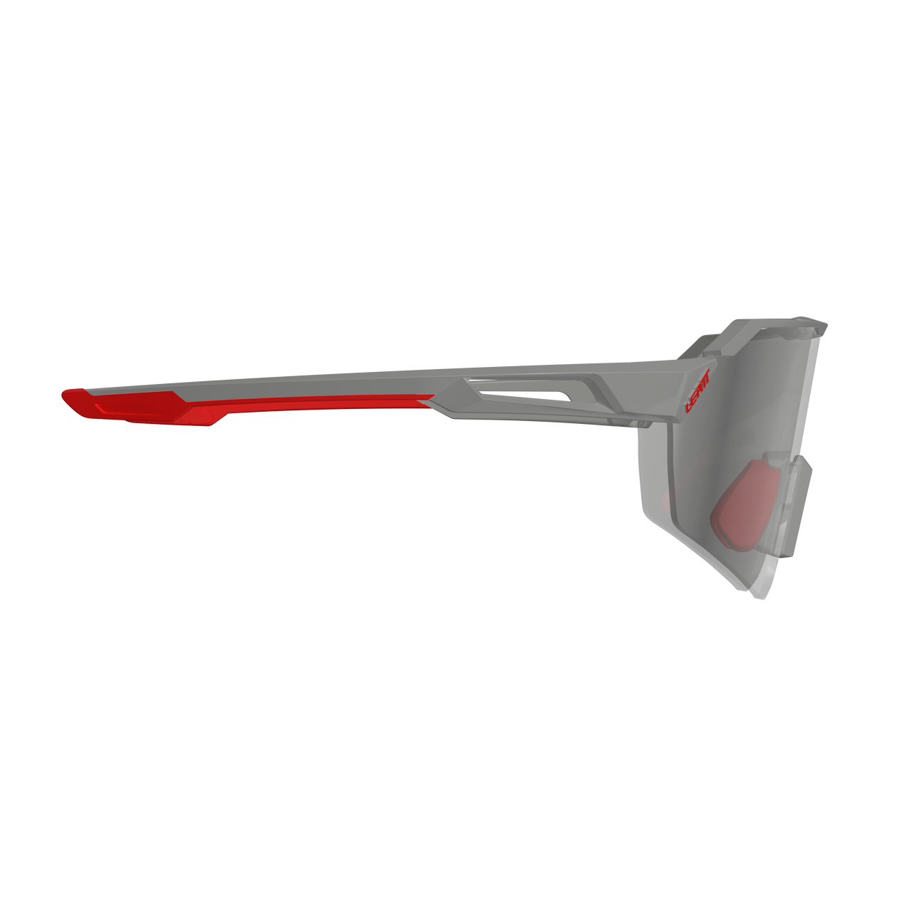 Gogle LEATT RIDEVIZ Lite Satin Grey IRIZ Silver 17VLT