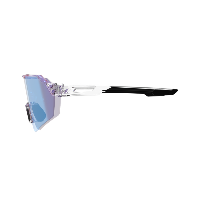 LEATT RIDEVIZ LITE SMALL Okulary bezbarwne Iriz Crystal Fuschia Lens