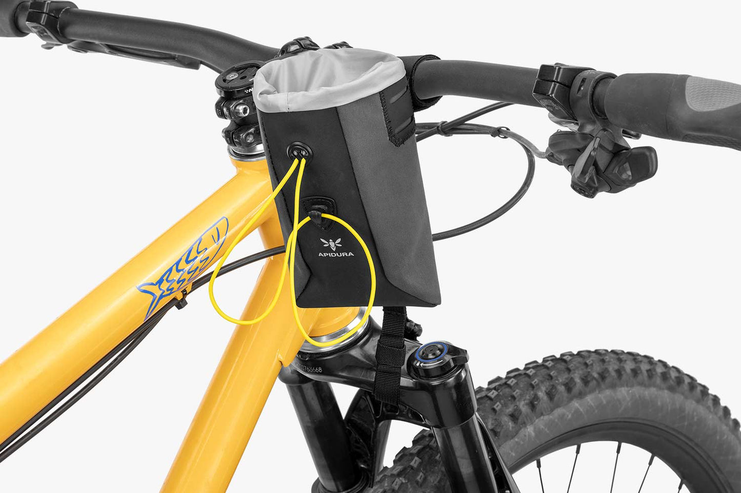 Torba na kierownicę APIDURA BACKCOUNTRY FOOD POUCH 0.8 L Czarny Szary