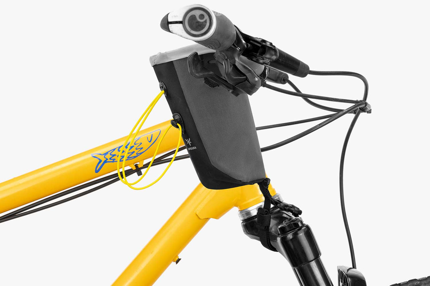 Torba na kierownicę APIDURA BACKCOUNTRY FOOD POUCH 0.8 L Czarny Szary