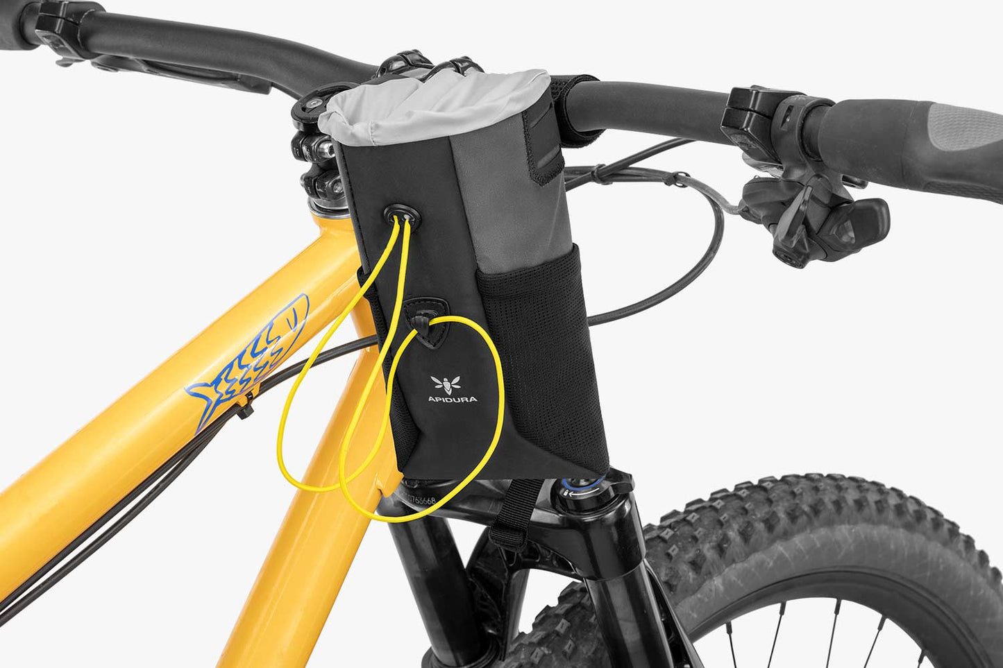 Torba na kierownicę APIDURA BACKCOUNTRY FOOD POUCH PLUS 1,2 L Czarny Szary