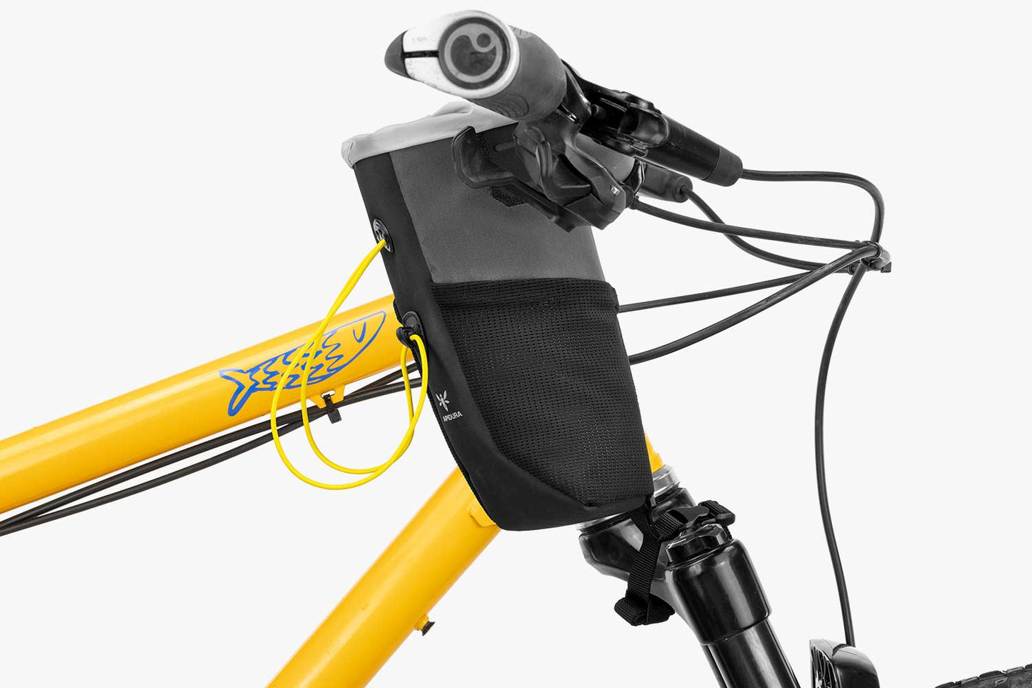 Torba na kierownicę APIDURA BACKCOUNTRY FOOD POUCH PLUS 1,2 L Czarny Szary