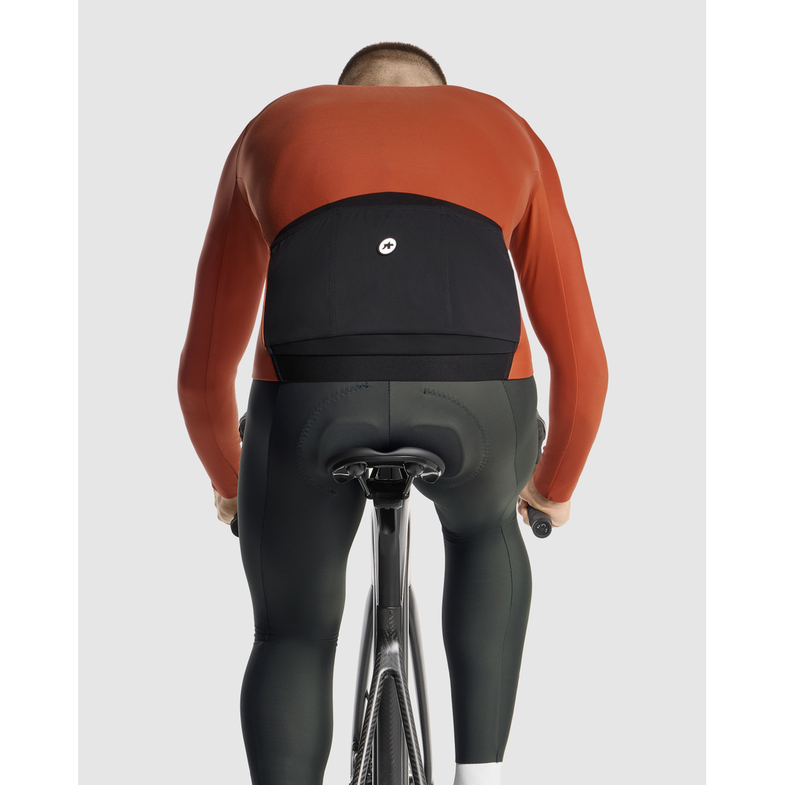 ASSOS MILLE GT Jersey z długim rękawem C2 rdzawo-brązowy