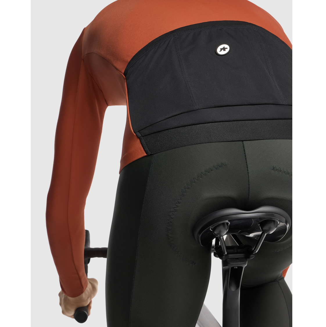 ASSOS MILLE GT Jersey z długim rękawem C2 rdzawo-brązowy