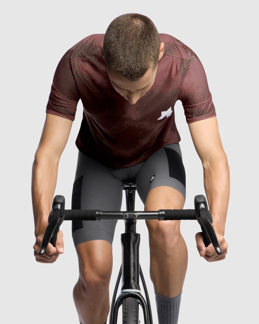 ASSOS TACTICA T5 MUD FLAGE Short Sleeve Brown Jersey