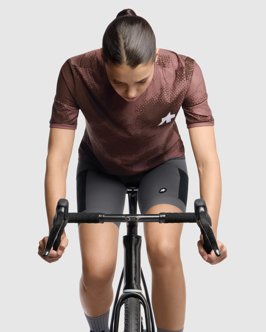 ASSOS TACTICA T5 MUD FLAGE Short Sleeve Brown Jersey