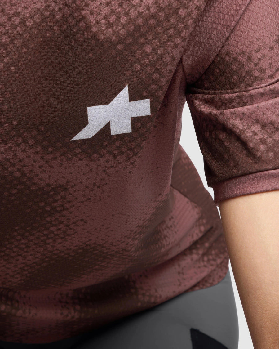 ASSOS TACTICA T5 MUD FLAGE Short Sleeve Brown Jersey