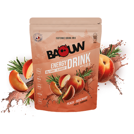 BAOUW ISOTONIC Energy Drink (585g) Rozmaryn brzoskwiniowy